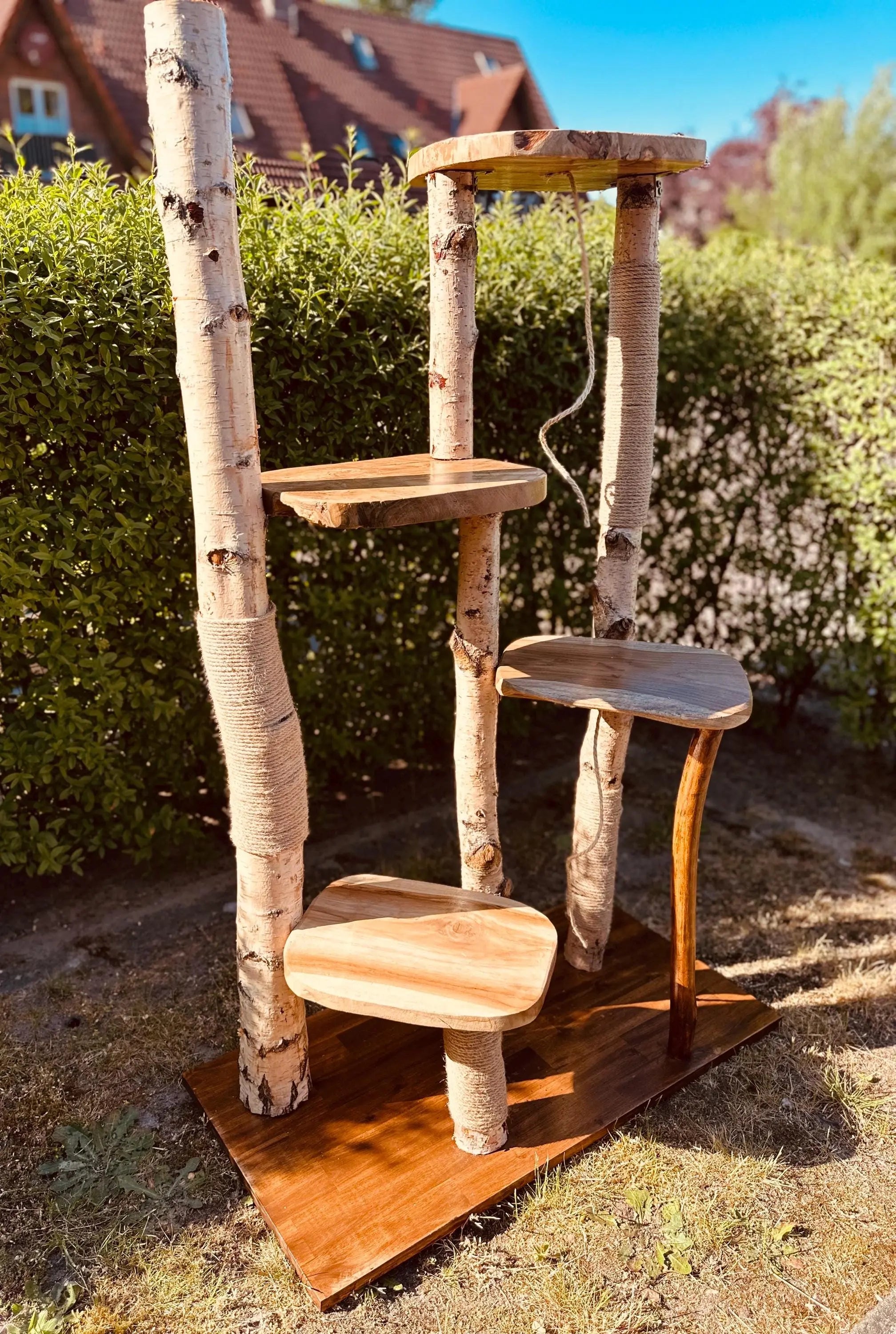 Kratzbaum Bunterkopf - Katzenmöbel mit Charakter